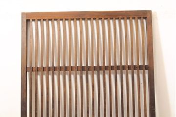 和製アンティーク　上品な和の空間作りにぴったりの格子戸1枚(建具、引き戸)(R-050323)