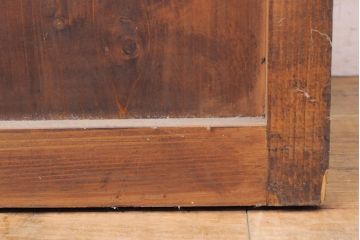 和製アンティーク　上品な和の空間作りにぴったりの格子戸1枚(建具、引き戸)(R-050323)