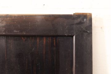 和製アンティーク　江戸明治期につくられた味わい深い板戸1枚(帯戸、建具、引き戸)(R-050324)