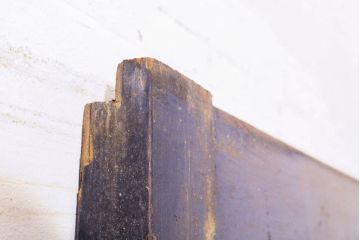 和製アンティーク　江戸明治期につくられた味わい深い板戸1枚(帯戸、建具、引き戸)(R-050324)