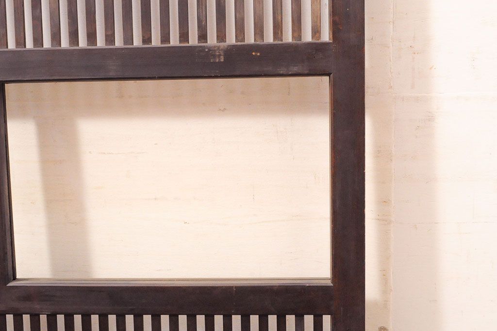 アンティーク建具　落ち着いた和の空間を演出する格子戸1枚(引き戸)(R-050325)