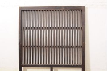 アンティーク建具　落ち着いた和の空間を演出する格子戸1枚(引き戸)(R-050325)