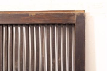 アンティーク建具　落ち着いた和の空間を演出する格子戸1枚(引き戸)(R-050325)