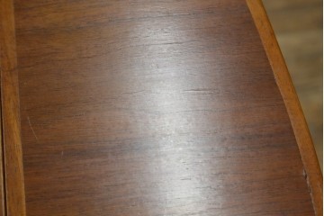 北欧ヴィンテージ　チーク材　珍しいデザインで使い勝手の良いバタフライテーブル　(R-050331)