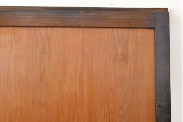 和製アンティーク　和モダンな空間に合うコントラストが素敵な帯戸1枚(板戸)(R-050339)