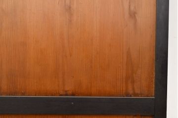 和製アンティーク　和モダンな空間に合うコントラストが素敵な帯戸1枚(板戸)(R-050339)