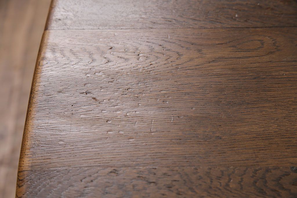 中古　神戸家具　永田良介商店　素朴なアンティークスタイルを楽しめるスカシ型食堂椅子(チェア、イス)(R-050340)