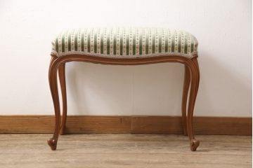 中古　美品　DREXEL HERITAGE(ドレクセルヘリテイジ)　Touraine(ツーレイン)シリーズ　マホガニー材製のドレッサーとチェアセット(テーブル、ワークデスク、作業台、椅子)(R-050346)