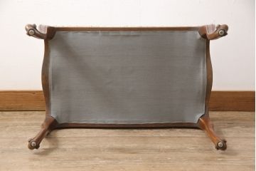 中古　美品　DREXEL HERITAGE(ドレクセルヘリテイジ)　Touraine(ツーレイン)シリーズ　マホガニー材製のドレッサーとチェアセット(テーブル、ワークデスク、作業台、椅子)(R-050346)
