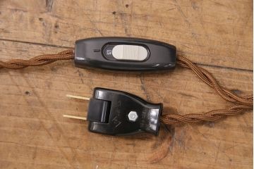 ヴィンテージ照明　フランスビンテージ　クリストフル　キャンドルスタンド型のテーブルスタンド(テーブルランプ、卓上照明)(R-050348)