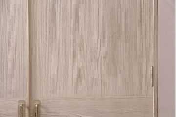 中古　伝統工芸士・小林雄蔵作　品の良さを感じさせる加茂総桐箪笥(並厚、四方丸)(総桐たんす、総桐箪笥、整理タンス、和タンス、衣装箪笥、着物箪笥)(R-050352)