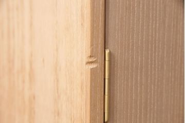 中古　国産　広島・府中家具　衣装盆付き　収納力抜群!上品な佇まいが魅力の総桐箪笥(並厚、和タンス、衣装箪笥、着物箪笥、桐たんす)(R-050353)