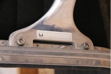 中古　美品　Hermanmiller(ハーマンミラー社)　イームズアルミナムグループ　サイドチェア(定価約19万円)(オフィスチェア、椅子)(R-050356)