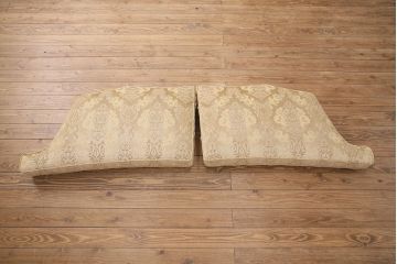 中古　美品　DREXEL HERITAGE(ドレクセルヘリテイジ)　上質な空間づくりにおすすめ!エレガントな佇まいが魅力の2.5人掛けワイドソファ(2Pソファ、2人掛け、二人掛け、3人掛け、三人掛け、3P)(定価約120万円)(R-050363)