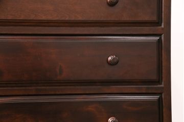 中古　美品　松本民芸家具　当店リメイク　シックな佇まいが魅力!落ち着きのある空間づくりにおすすめのローチェスト(サイドチェスト、引き出し)(R-050367)