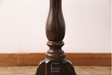 中古　美品　松本民芸家具　A-1型丸卓(ダイニングテーブル、コーヒーテーブル)(R-050370)