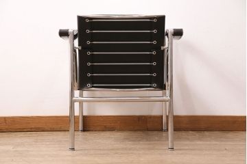 中古　Cassina(カッシーナ)　ル・コルビュジエ　LC1スリングチェア(アームチェア、椅子)(定価約44万円)(R-050376)