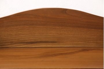 和製アンティーク　最高級!　三方ケヤキ材の珍しい本箱(ブックケース)(R-050380)