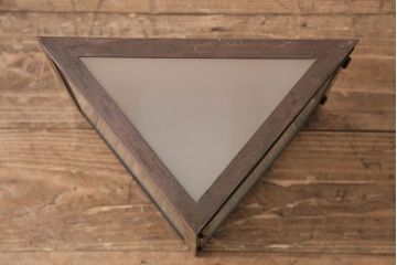 アンティーク雑貨　DIYを楽しめる!シンプルなデザインが取り入れやすい壁掛け照明カバー(ウォールランプカバー)(R-050384)