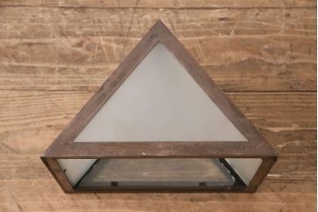 アンティーク雑貨　DIYを楽しめる!シンプルなデザインが取り入れやすい壁掛け照明カバー(ウォールランプカバー)(R-050384)
