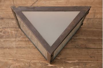 アンティーク雑貨　DIYを楽しめる!シンプルなデザインが取り入れやすい壁掛け照明カバー(ウォールランプカバー)(R-050387)