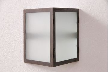 アンティーク雑貨　DIYを楽しめる!シンプルなデザインが取り入れやすい壁掛け照明カバー(ウォールランプカバー)(R-050387)