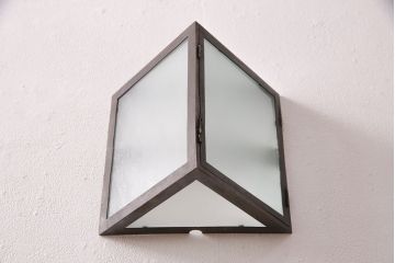 アンティーク雑貨　DIYを楽しめる!シンプルなデザインが取り入れやすい壁掛け照明カバー(ウォールランプカバー)(R-050387)