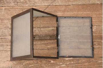 アンティーク雑貨　DIYを楽しめる!シンプルなデザインが取り入れやすい壁掛け照明カバー(ウォールランプカバー)(R-050387)