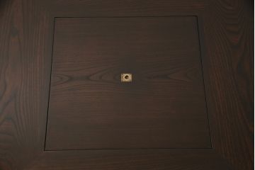 中古　九州民芸家具　小ぶりで使いやすい囲炉裏テーブル(火鉢、ローテーブル、座卓)(R-050397)