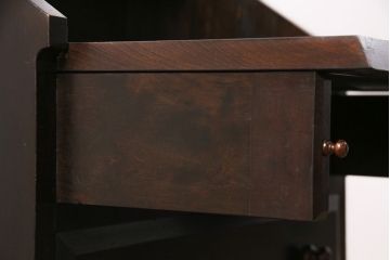 ビンテージ家具　松本民芸家具　#33A型　コンパクトなライティングビューロー(机、在宅ワーク、在宅用デスク、ヴィンテージ)(定価約29万円)(R-050399)
