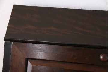 ビンテージ家具　松本民芸家具　#33A型　コンパクトなライティングビューロー(机、在宅ワーク、在宅用デスク、ヴィンテージ)(定価約29万円)(R-050399)