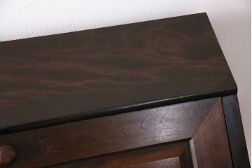 ビンテージ家具　松本民芸家具　#33A型　コンパクトなライティングビューロー(机、在宅ワーク、在宅用デスク、ヴィンテージ)(定価約29万円)(R-050399)