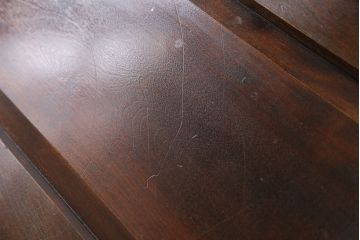 ビンテージ家具　松本民芸家具　#33A型　コンパクトなライティングビューロー(机、在宅ワーク、在宅用デスク、ヴィンテージ)(定価約29万円)(R-050399)