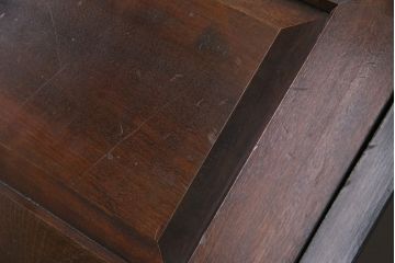 ビンテージ家具　松本民芸家具　#33A型　コンパクトなライティングビューロー(机、在宅ワーク、在宅用デスク、ヴィンテージ)(定価約29万円)(R-050399)