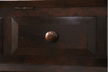 ビンテージ家具　松本民芸家具　#33A型　コンパクトなライティングビューロー(机、在宅ワーク、在宅用デスク、ヴィンテージ)(定価約29万円)(R-050399)