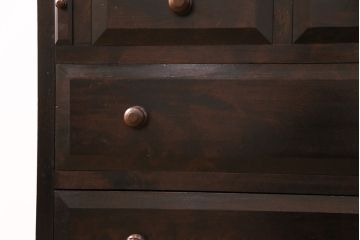 ビンテージ家具　松本民芸家具　#33A型　コンパクトなライティングビューロー(机、在宅ワーク、在宅用デスク、ヴィンテージ)(定価約29万円)(R-050399)