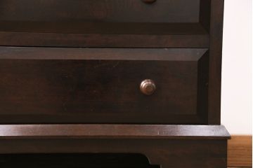 ビンテージ家具　松本民芸家具　#33A型　コンパクトなライティングビューロー(机、在宅ワーク、在宅用デスク、ヴィンテージ)(定価約29万円)(R-050399)