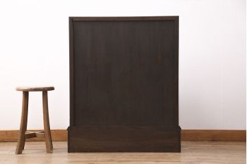 ビンテージ家具　松本民芸家具　#33A型　コンパクトなライティングビューロー(机、在宅ワーク、在宅用デスク、ヴィンテージ)(定価約29万円)(R-050399)
