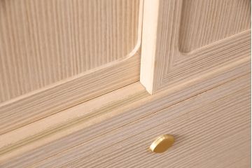 中古　国産　気品あふれる佇まいが魅力の総桐箪笥(並厚、桐たんす)(衣装箪笥、和タンス、引き出し、桐たんす)(R-050400)