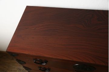 中古　伝統民芸家具　岩谷堂箪笥　衣装箪笥(整理箪笥、チェスト、引き出し)(R-050413)