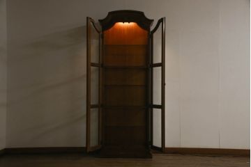 中古　DREXEL HERITAGE(ドレクセルヘリテイジ) キュリオケース(飾り棚、ガラスショーケース、キャビネット、陳列棚)(定価約62万円)(R-050418)