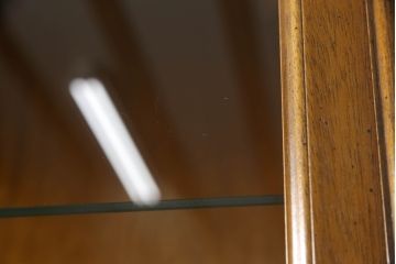 中古　DREXEL HERITAGE(ドレクセルヘリテイジ) キュリオケース(飾り棚、ガラスショーケース、キャビネット、陳列棚)(定価約62万円)(R-050418)