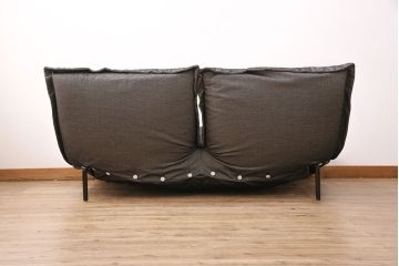 中古　ligne roset(リーン・ロゼ)　ゆったりとした雰囲気づくりにぴったりのCALIN(カラン)ソファ(リーンロゼ、2人掛け)(R-050431)