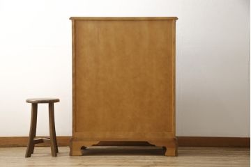 中古　横浜クラシック家具　ダニエル(Daniel)　アーリーアメリカン　気品漂うライティングビューロー(ワークデスク、机、在宅ワーク、在宅用チェスト)(R-050432)