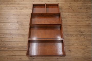 中古　高級品!　イタリア輸入家具　象嵌入りの高級感漂うチェスト(引き出し)(定価約90万円)(R-050444)