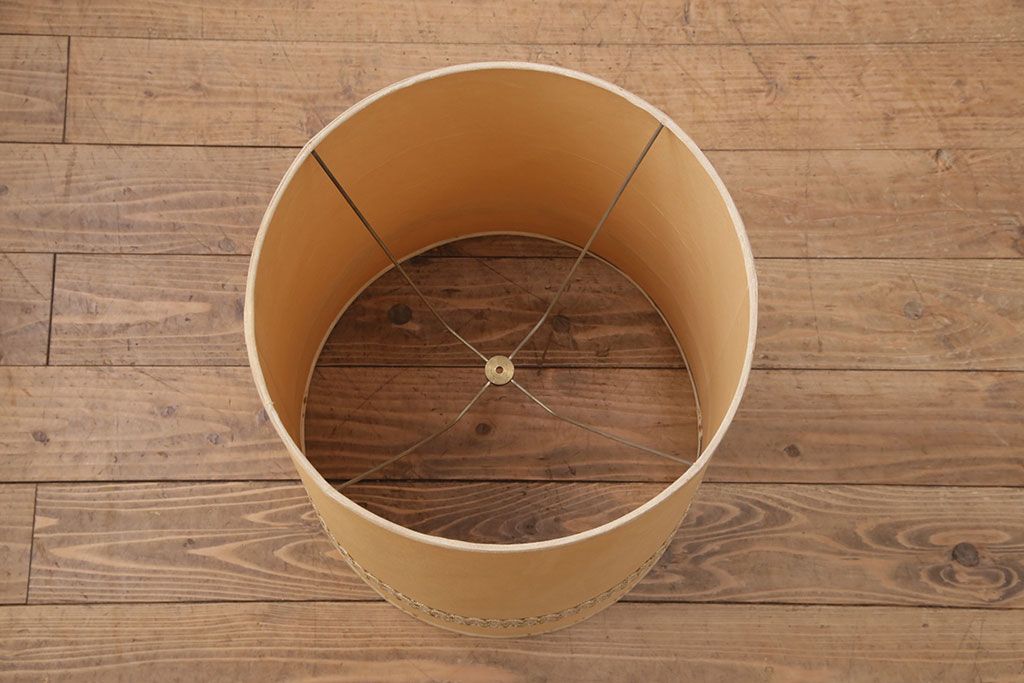 中古　イタリア製　genuine alabaster(ジェニュインアラバスター)　高級品!手彫りの大理石が魅惑的なフロアスタンド照明(テーブルスタンド)(R-050450)