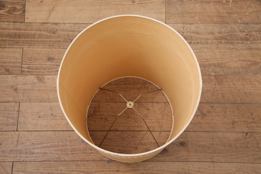 中古　イタリア製　genuine alabaster(ジェニュインアラバスター)　高級品!手彫りの大理石が魅惑的なフロアスタンド照明(テーブルスタンド)(R-050450)