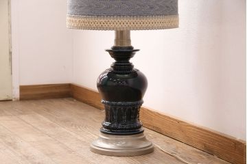 中古　イタリア製　輸入照明　落ち着きのある大人の空間を演出してくれるスタンドライト(テーブルスタンド、フロアスタンド)(R-050451)