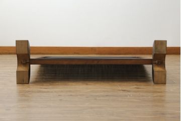 和製アンティーク　昭和初期　葦(ヨシ)製の和モダンな雰囲気漂う衝立(パーテーション)(R-050462)