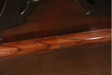 和製アンティーク　総ケヤキの一枚板　漆塗り　極厚・極太　最上手品!!160kgもある最上級の品質を誇る蔵戸(玄関戸、引き戸)(R-050467)